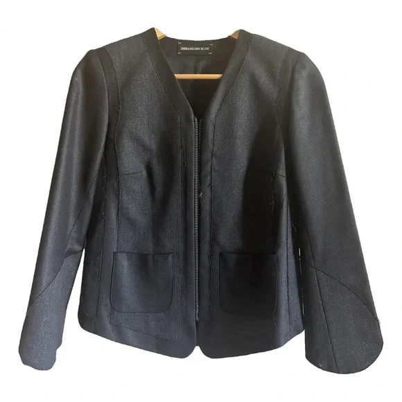 Zadig & Voltaire Black Tailored Blazer